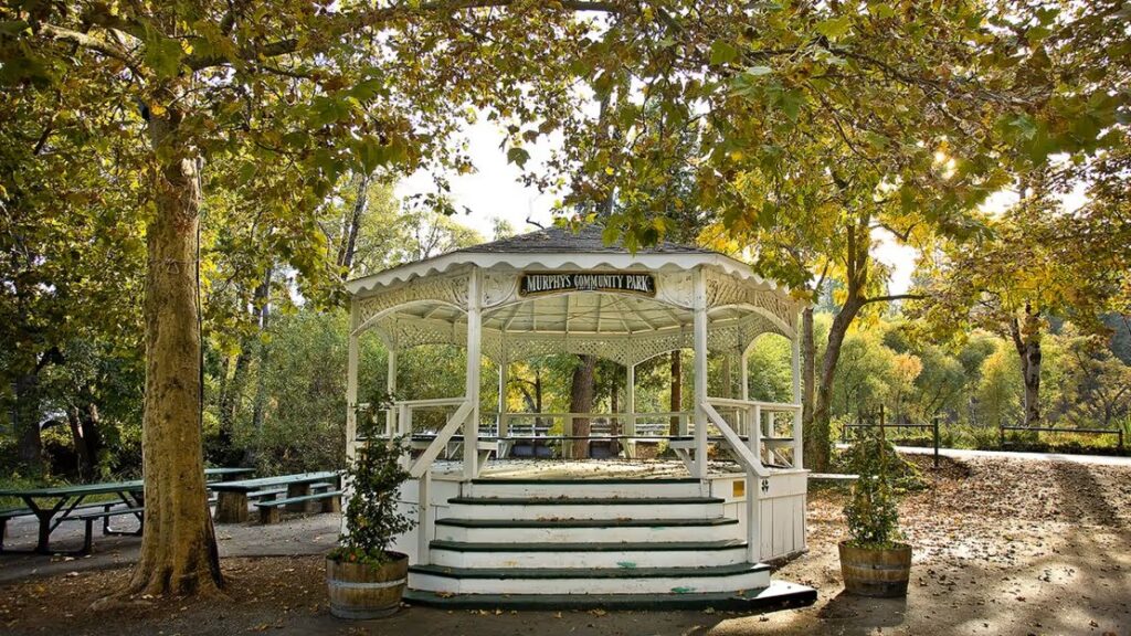 The gazebo in Murphys Community Park